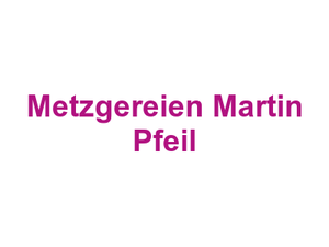 Metzgereien Martin Pfeil Logo