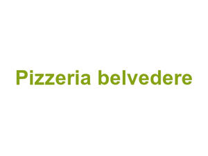 Pizzeria belvedere Logo