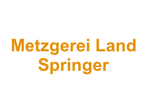Metzgerei Land Springer Logo