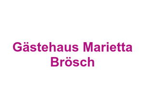 Gästehaus Marietta Brösch Logo