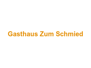 Gasthaus Zum Schmied Logo
