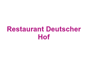 Restaurant Deutscher Hof Logo