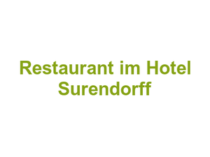 Restaurant im Hotel Surendorff Logo
