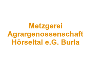 Metzgerei Agrargenossenschaft Hörseltal e.G. Burla Logo