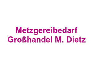 Metzgereibedarf Großhandel M. Dietz Logo