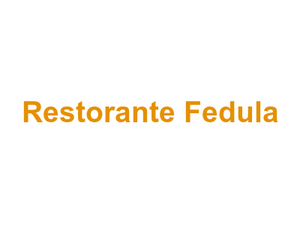 Restorante Fedula Logo
