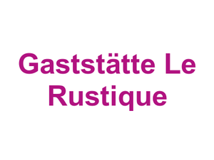 Gaststätte Le Rustique Logo