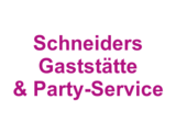 Schneiders Gaststätte & Party-Service Logo