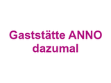 Gaststätte ANNO dazumal Logo
