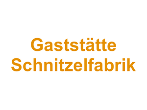 Gaststätte Schnitzelfabrik Logo