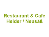 Restaurant & Cafe Heider / Neusäß Logo