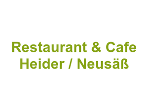 Restaurant & Cafe Heider / Neusäß Logo