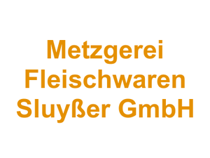 Metzgerei Fleischwaren Sluyßer GmbH Logo