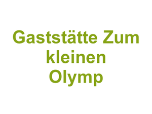 Gaststätte Zum kleinen Olymp Logo