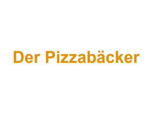 Der Pizzabäcker Logo