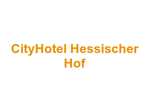 CityHotel Hessischer Hof Logo