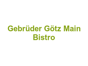 Gebrüder Götz Main Bistro Logo
