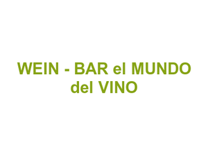 WEIN - BAR el MUNDO del VINO Logo