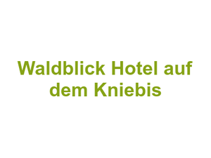 Waldblick Hotel auf dem Kniebis Logo