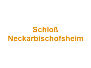 Schloß Neckarbischofsheim Logo