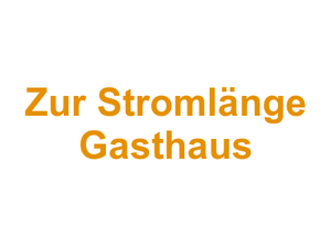 Zur Stromlänge Gasthaus Logo