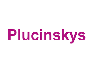Plucinskys Logo