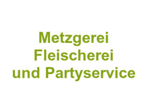 Metzgerei Fleischerei und Partyservice Logo