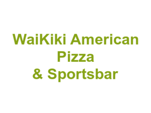 WaiKiki American Pizza & Sportsbar Logo