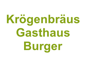 Krögenbräu's Gasthaus Burger Logo
