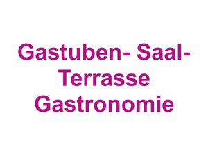 Seeterrasse Privatbrauerei Gastuben- Saal- Terrasse Gastronomie Logo