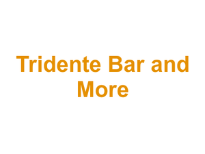 Tridente Bar and More Logo