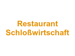 Restaurant Schloßwirtschaft Logo
