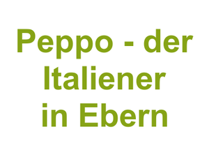 Peppo - der Italiener in Ebern Logo