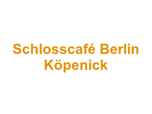 Schlosscafé Berlin Köpenick Logo