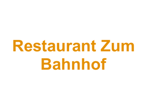 Restaurant Zum Bahnhof Logo
