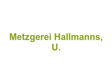 Metzgerei Hallmanns, U. Logo