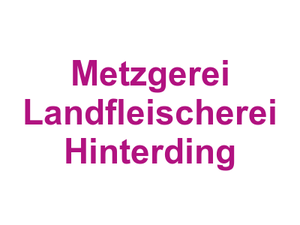 Metzgerei Landfleischerei Hinterding Logo