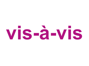 vis-à-vis Logo