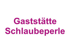 Gaststätte Schlaubeperle Logo