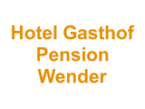 Hotel Gasthof Pension Wender Logo