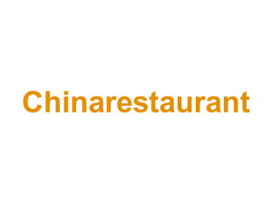 Chinarestaurant Logo