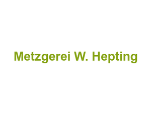 Metzgerei W. Hepting Logo