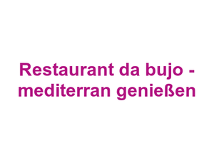 Restaurant da bujo - mediterran genießen Logo