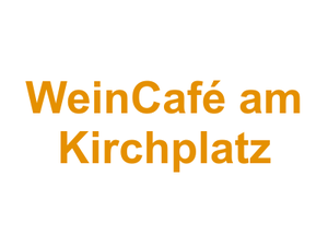 WeinCafé am Kirchplatz Logo
