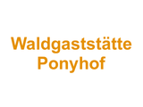 Waldgaststätte Ponyhof Logo