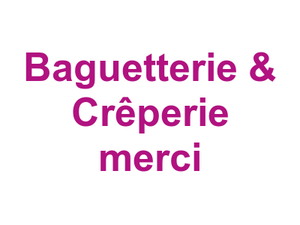 Baguetterie & Crêperie merci Logo