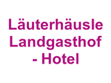 Läuterhäusle Landgasthof - Hotel Logo