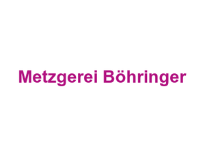 Metzgerei Böhringer Logo