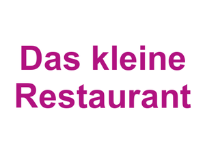 Das kleine Restaurant Logo