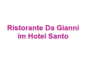Ristorante Da Gianni im Hotel Santo Logo